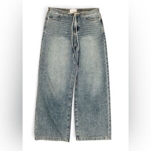 Habitual Jade Wide Leg Drawstring Jeans - Size 8/29